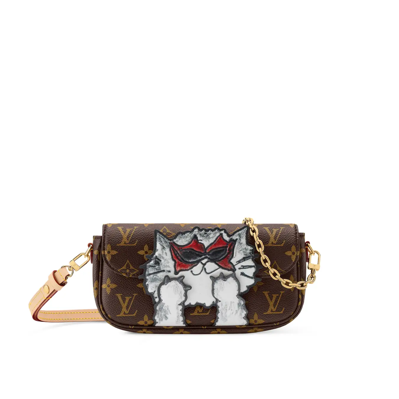 4. ウォレット オン チェーン·アイビー｜猫を纏ったエレガント財布.webp