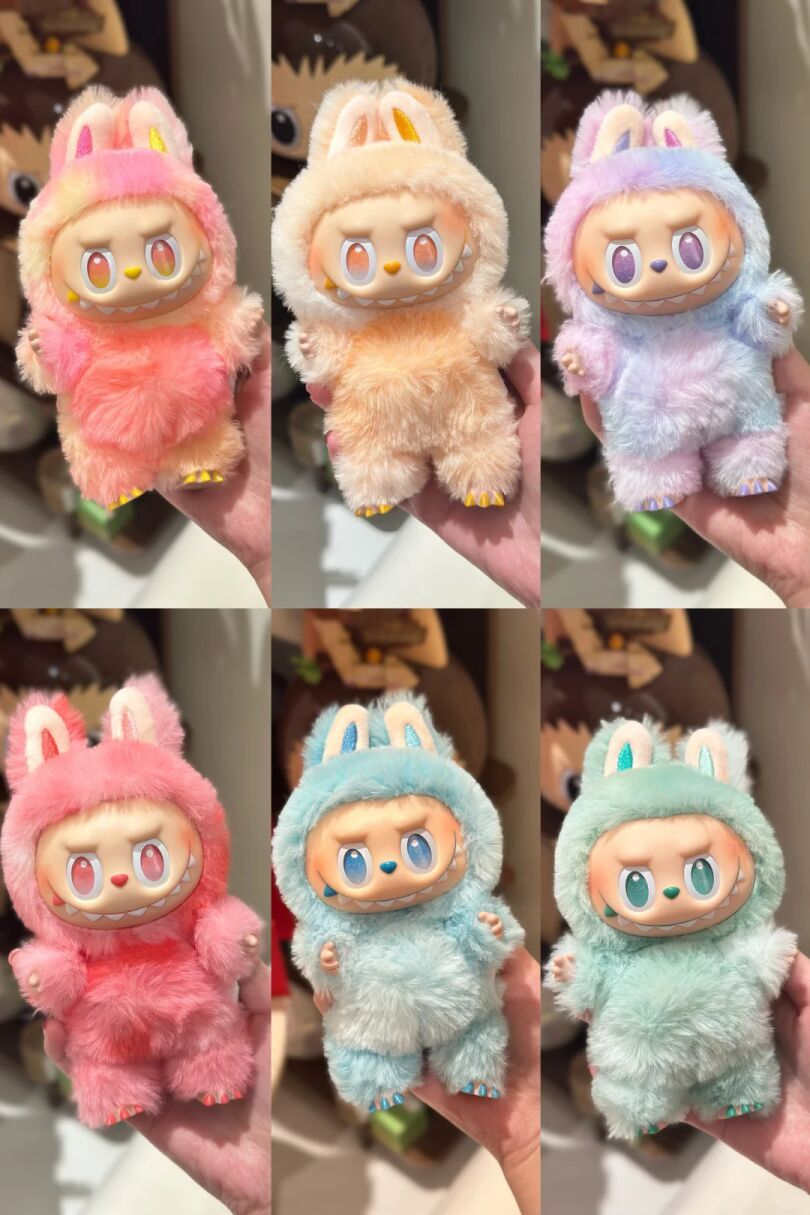 ラブブ　4体セット　偽物か本物かわかりません ラブブ 4体セット 偽物か本物かわかりません POPMART】大人気