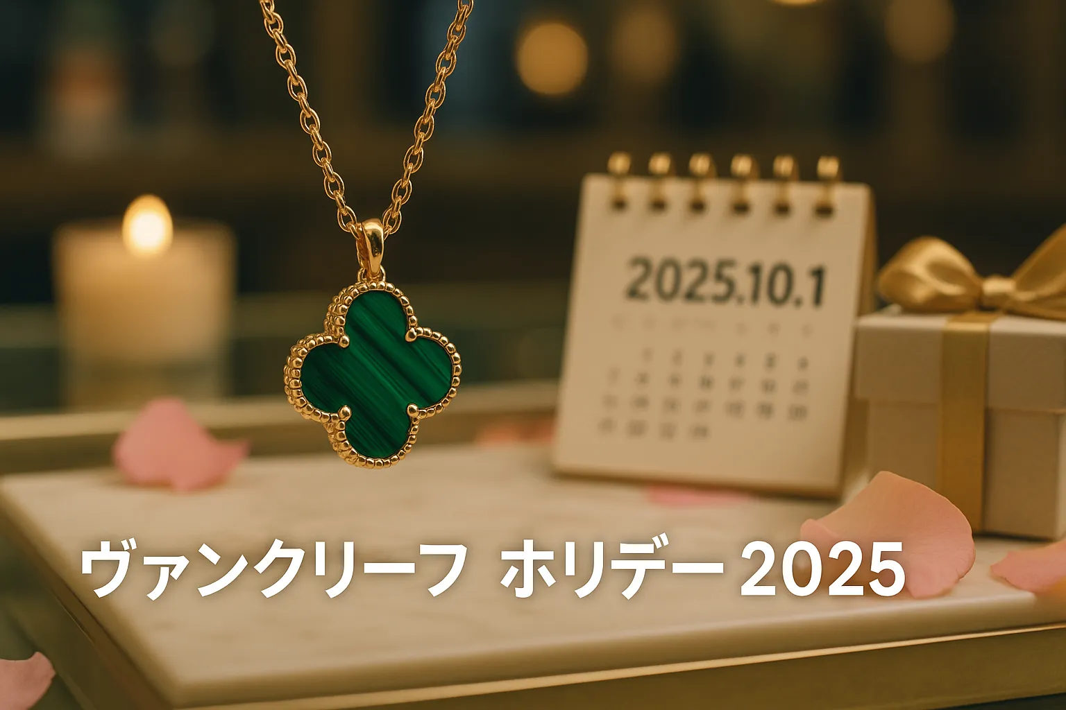 ヴァンクリーフ ホリデー 2025｜発売日と案内開始スケジュール.webp