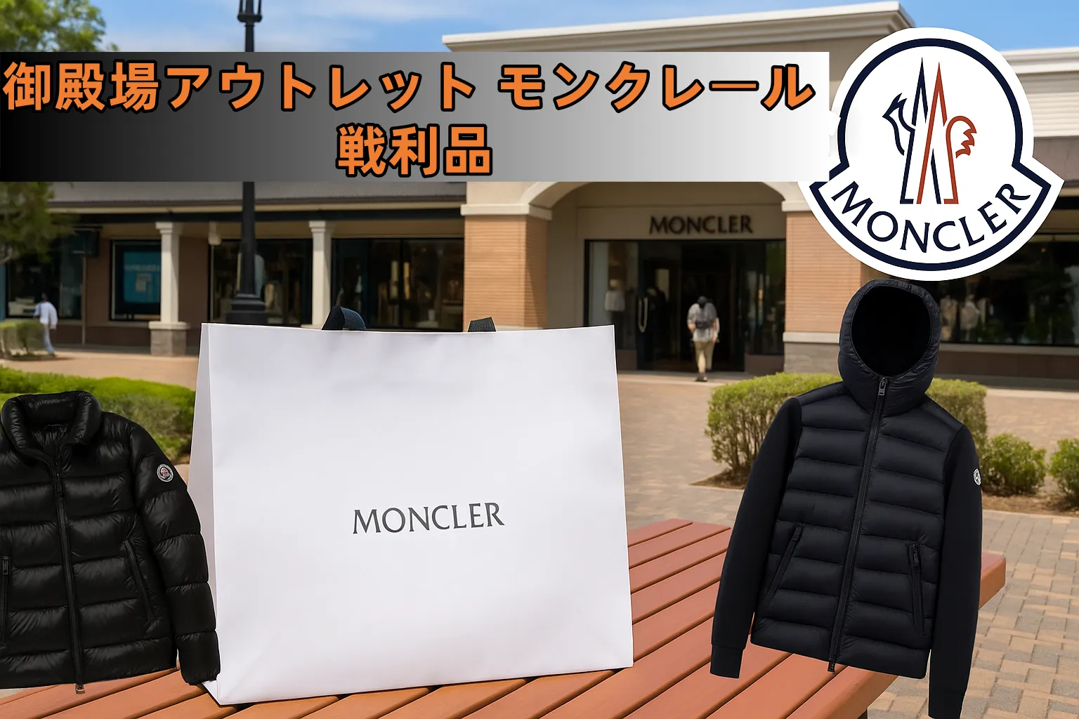 御殿場アウトレット モンクレール 戦利品.webp