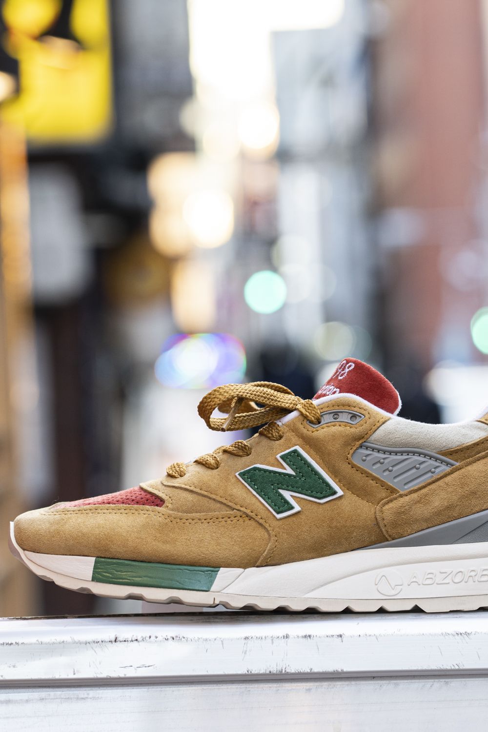 ニューバランス 996 ブルー ゴールド