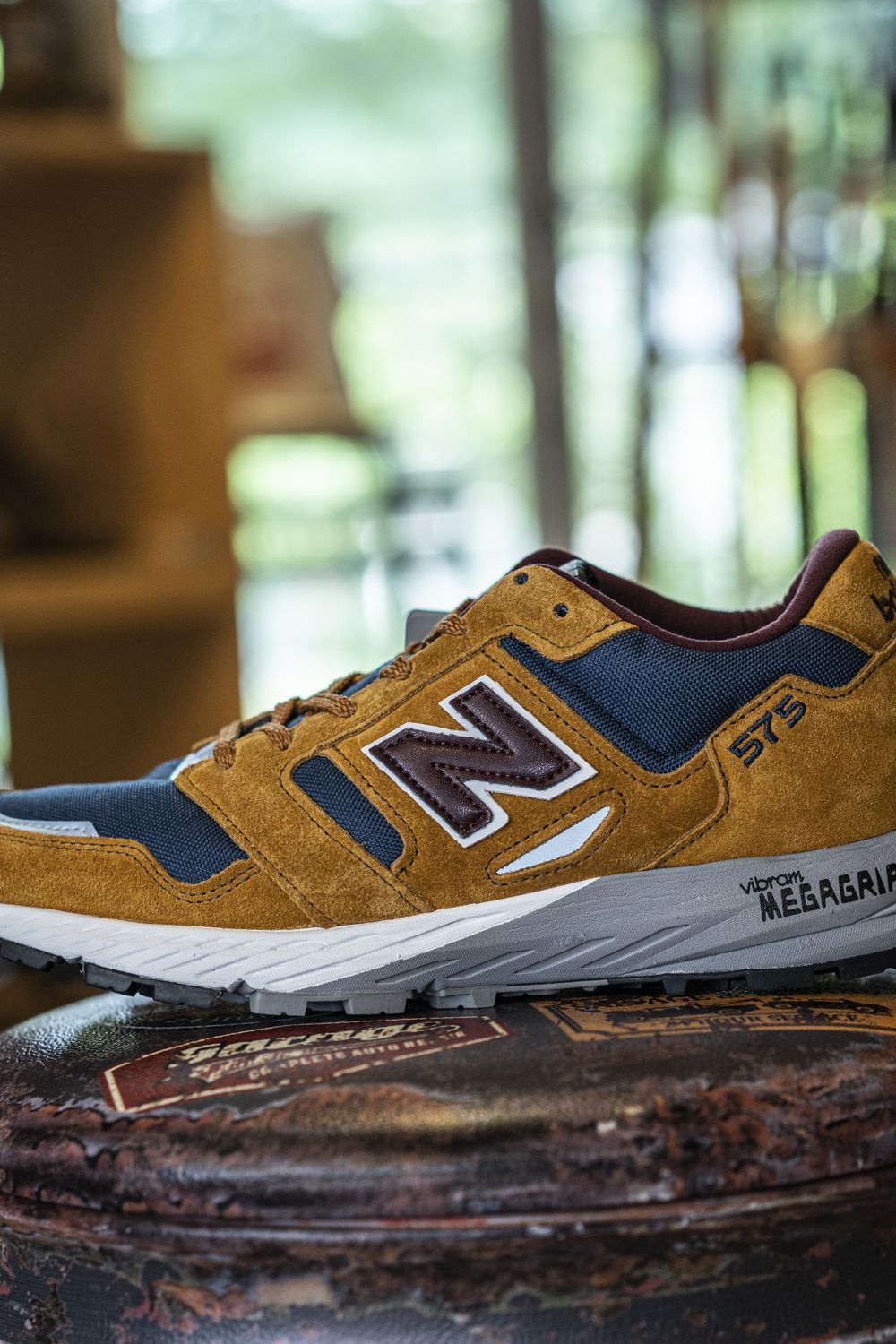 ニューバランス 996 ブルー ゴールド