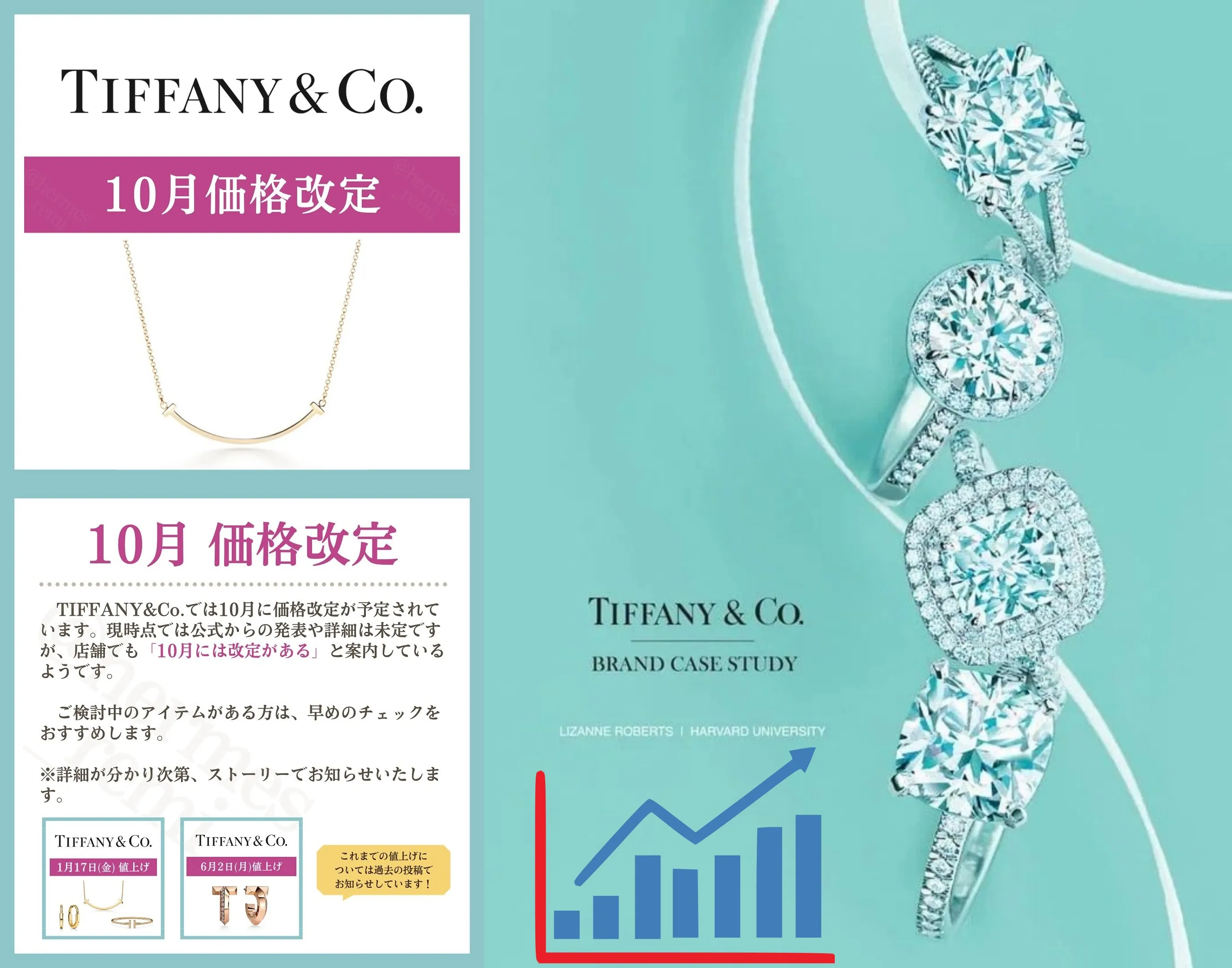 2025年10月ティファニー 価格改定｜人気の値上げ率と対象商品一覧・価格改定の理由・過去の値上げ履歴・正規店と並行輸入の違い・今買うべきかを徹底解説