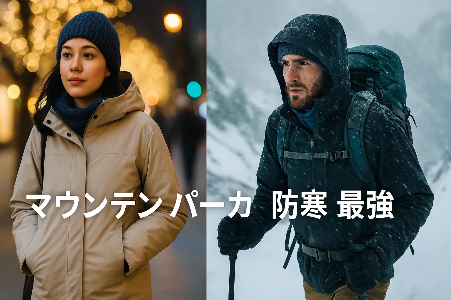 マウンテンパーカーの防寒性能とは？基本と誤解「冬におかしい？」.webp