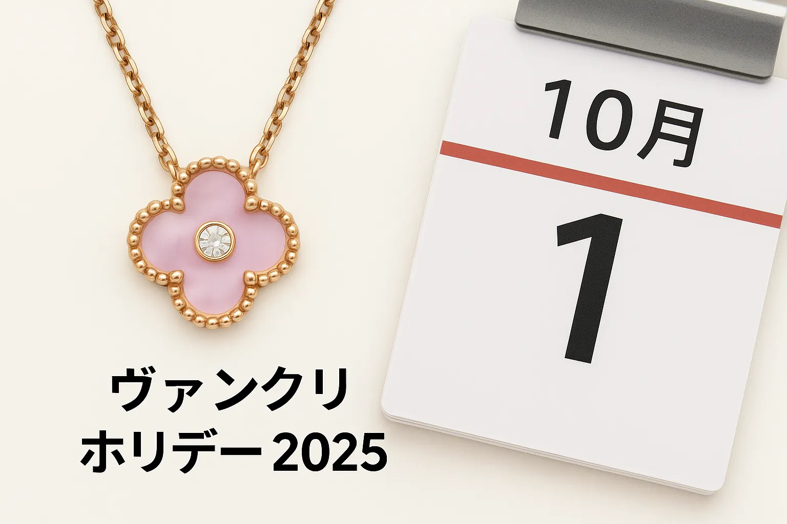 1. ヴァンクリ ホリデー 2025の発売日と基本情報.webp