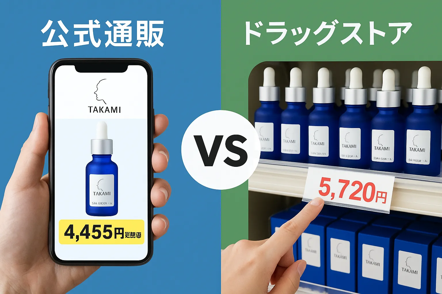 チャネル別のリアル比較.webp