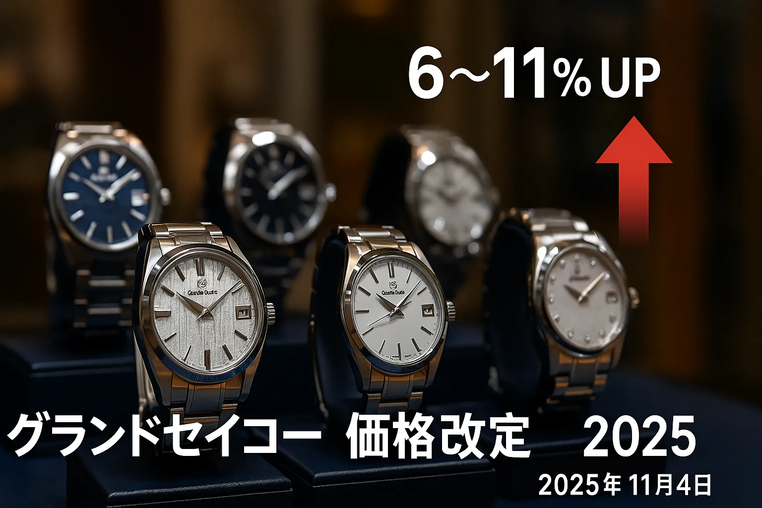 【2025年最新版】グランドセイコー 価格改定情報｜なぜ値上げされるのか？新価格一覧・対象モデル・過去の改定履歴・今後の動向を徹底分析