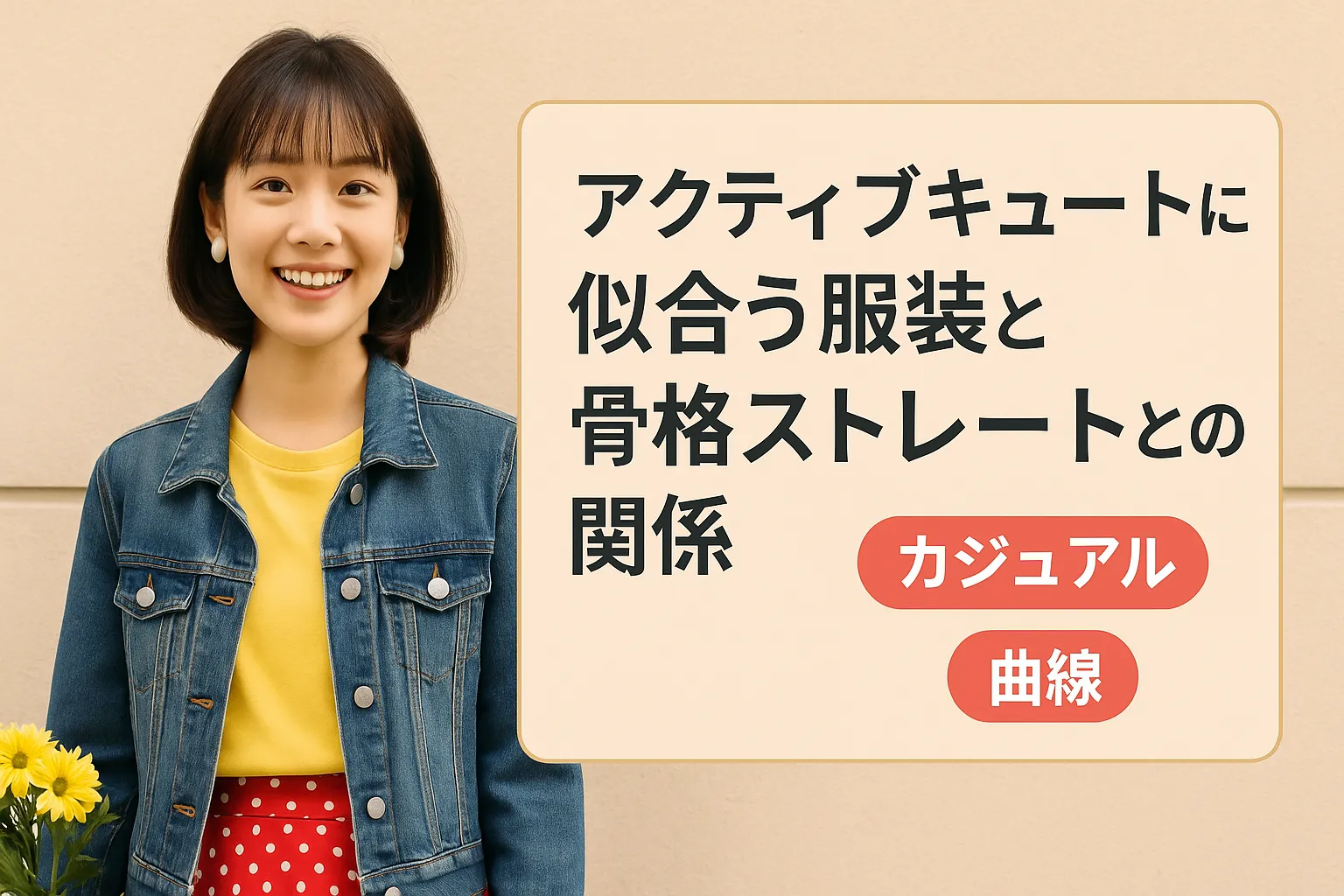 5. アクティブキュートに似合う服装と骨格ストレートとの関係.webp