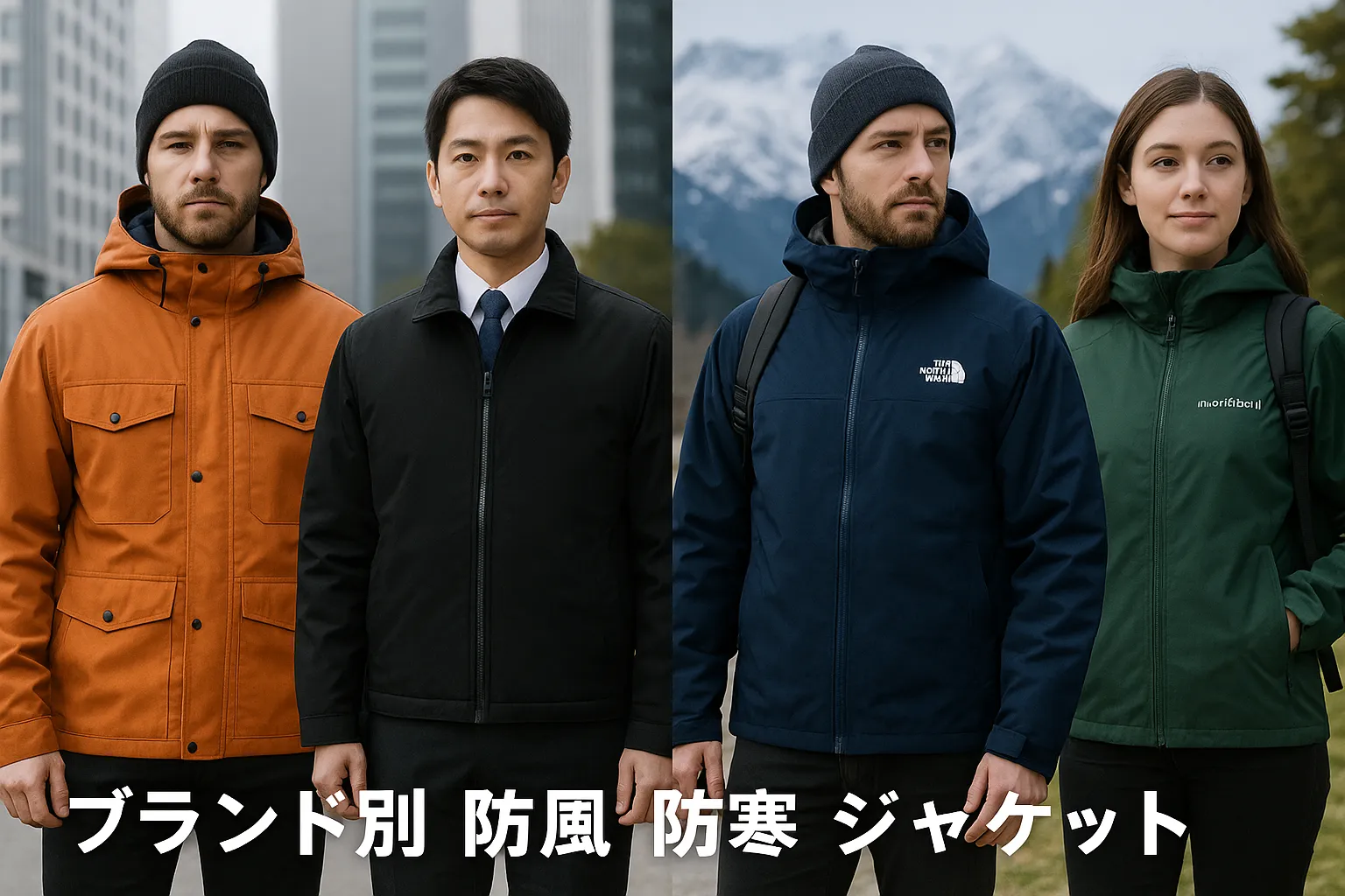ブランド別おすすめモデル（ワークマン・ユニクロ・ノースフェイス・モンベル）.webp