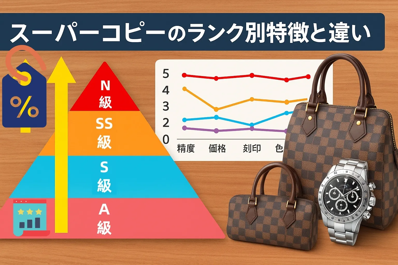 2. スーパーコピーのランク別特徴と違い.webp