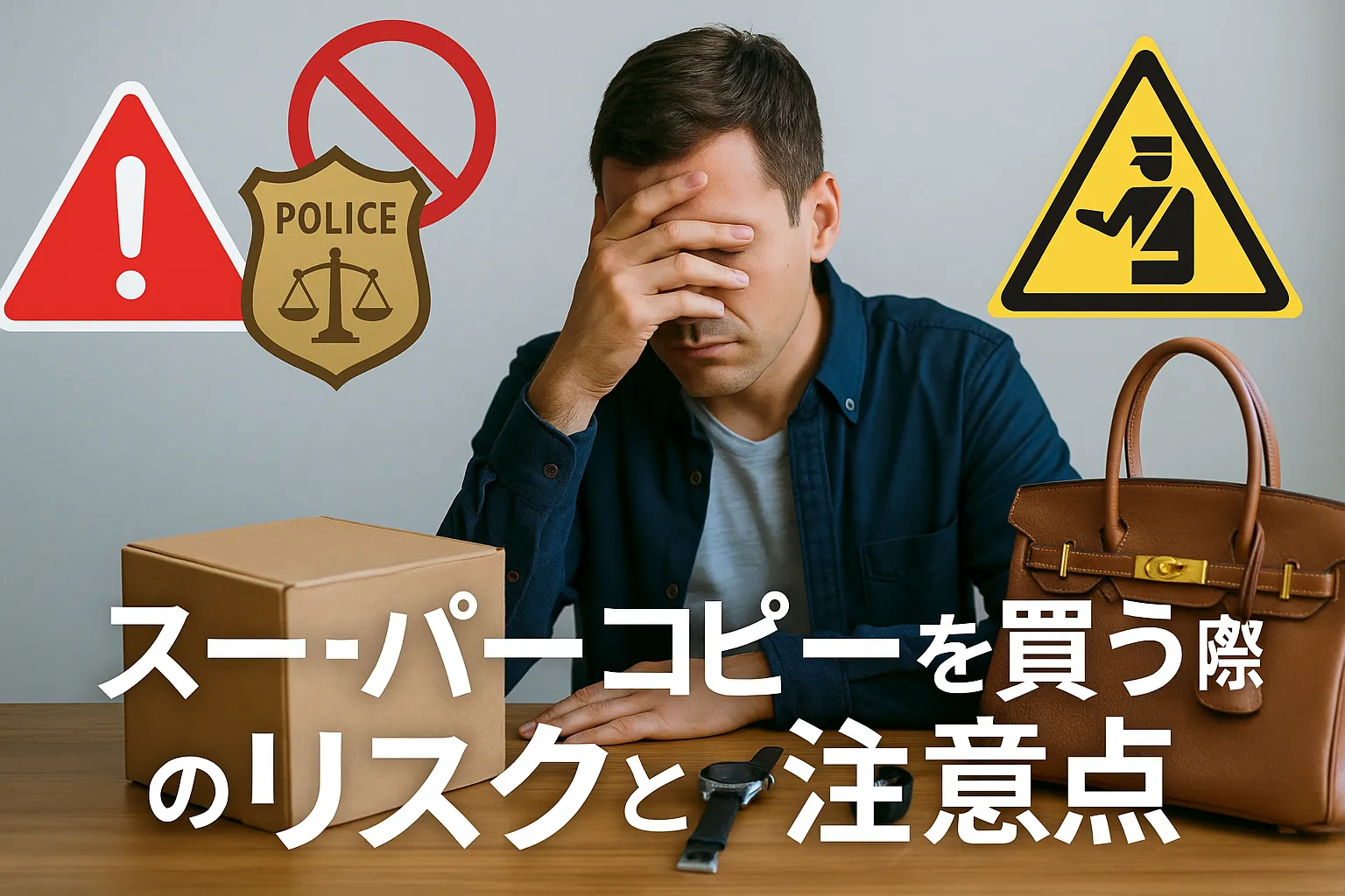 5. スーパーコピーを買う際のリスクと注意点.webp