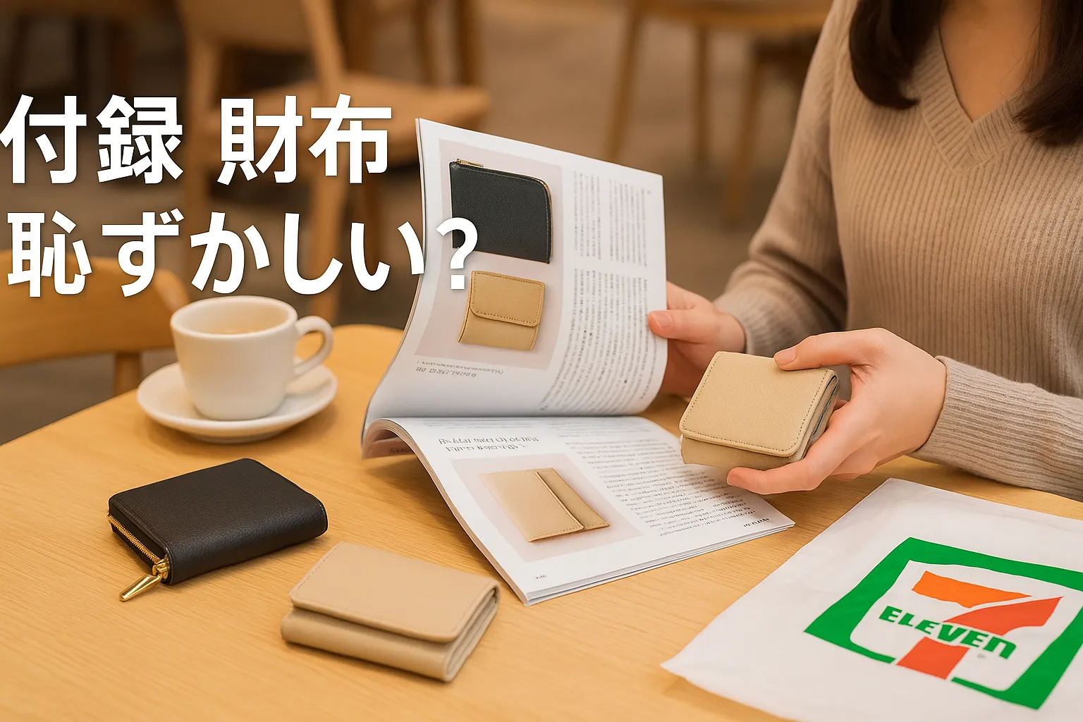 雑誌付録財布は恥ずかしい？実際の評判と周囲の印象.webp
