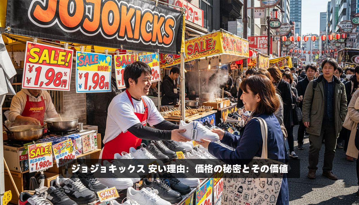 ジョジョキックス 安い理由：価格の秘密とその価値