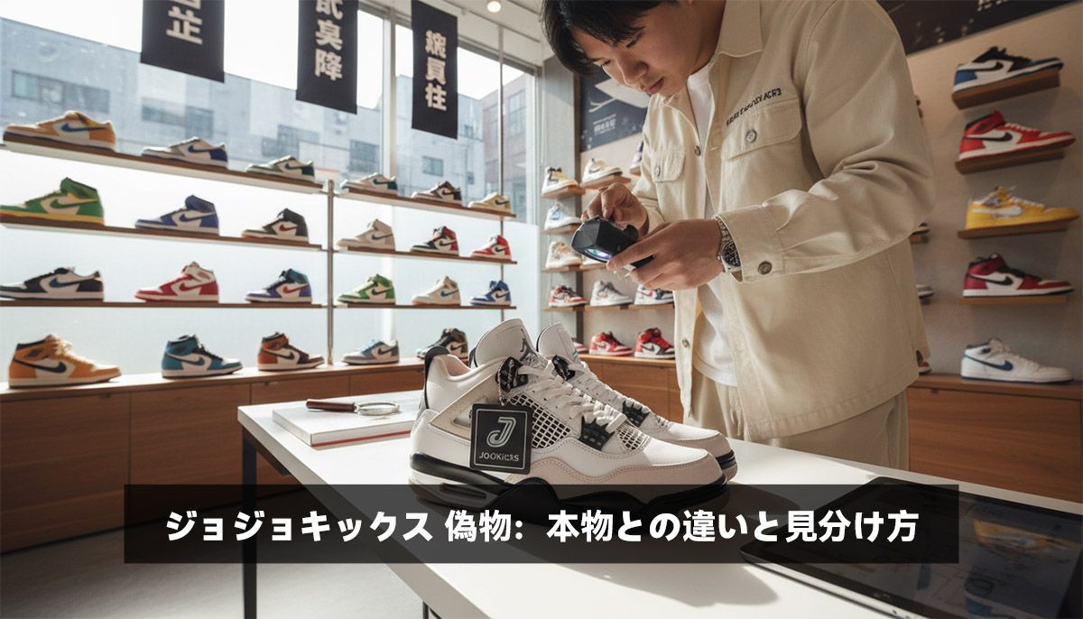 ジョジョキックス 偽物：本物との違いと見分け方