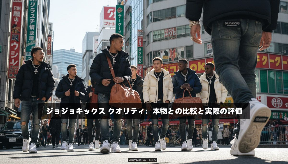 ジョジョキックス クオリティ：本物との比較と実際の評価