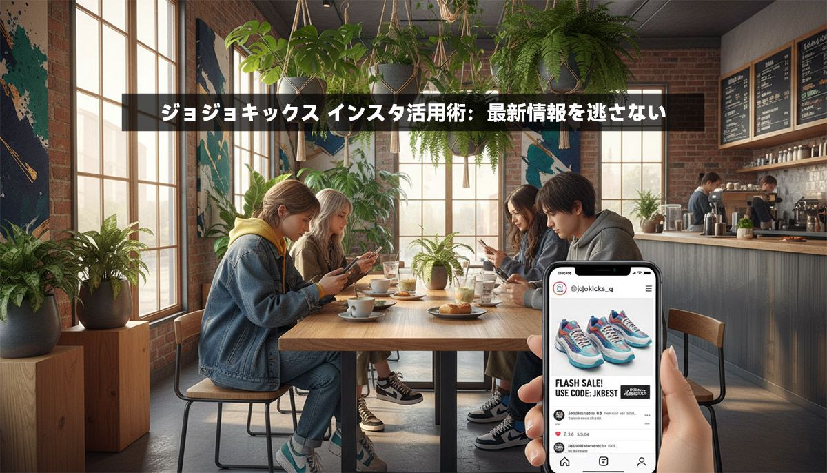 ジョジョキックス インスタ活用術：最新情報を逃さない