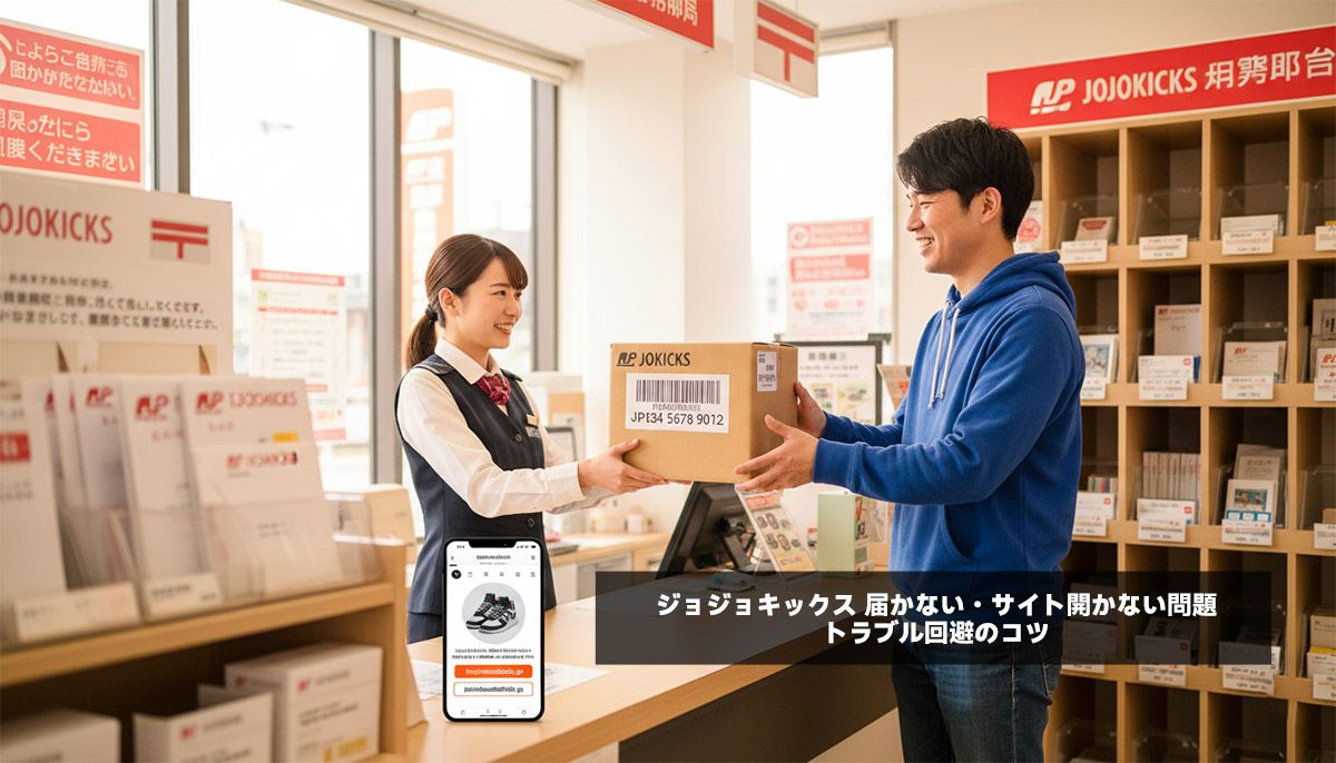 ジョジョキックス 届かない・サイト開かない問題：トラブル回避のコツ