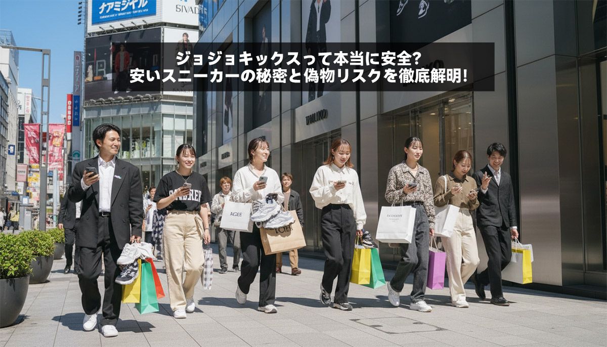 ジョジョキックスって本当に安全？ 安いスニーカーの秘密と偽物リスクを徹底解明！