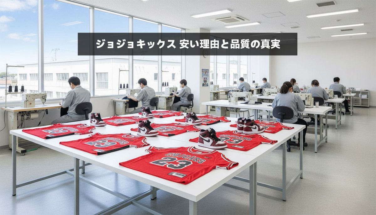 ジョジョキックス 安い理由と品質の真実