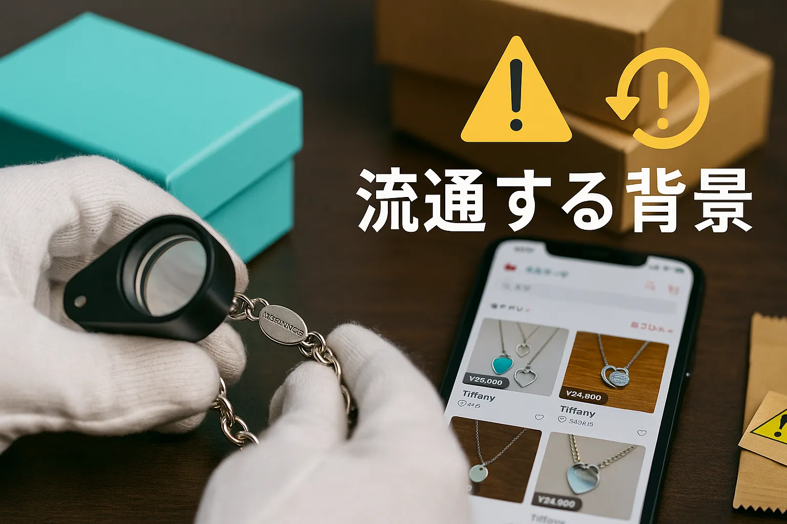 1. ティファニーが偽物として流通する背景.webp