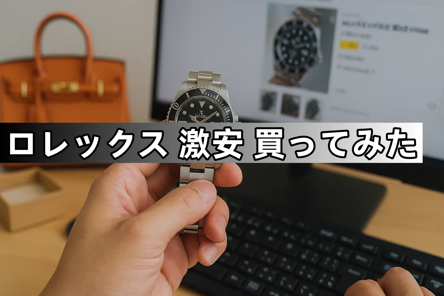 ロレックス 激安 買ってみた.webp