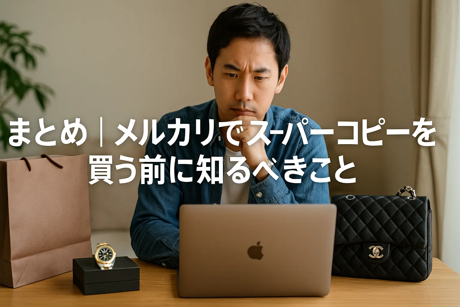 5. まとめ｜メルカリでスーパーコピーを買う前に知るべきこと.webp