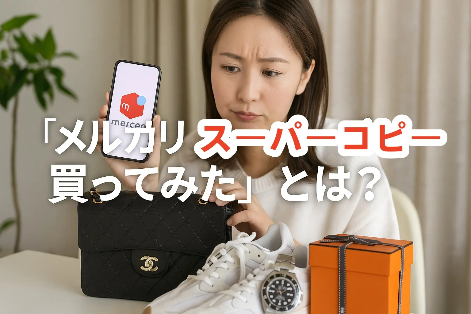 1. 「メルカリ スーパーコピー 買ってみた」とは？.webp
