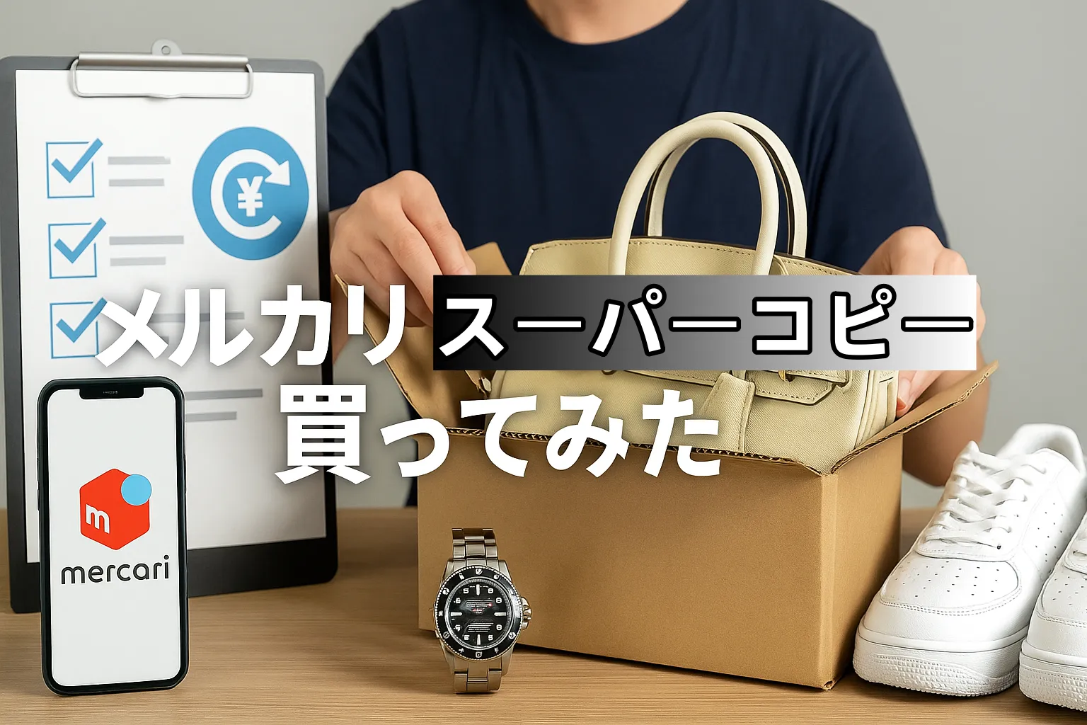 メルカリ スーパーコピー 買ってみた.webp