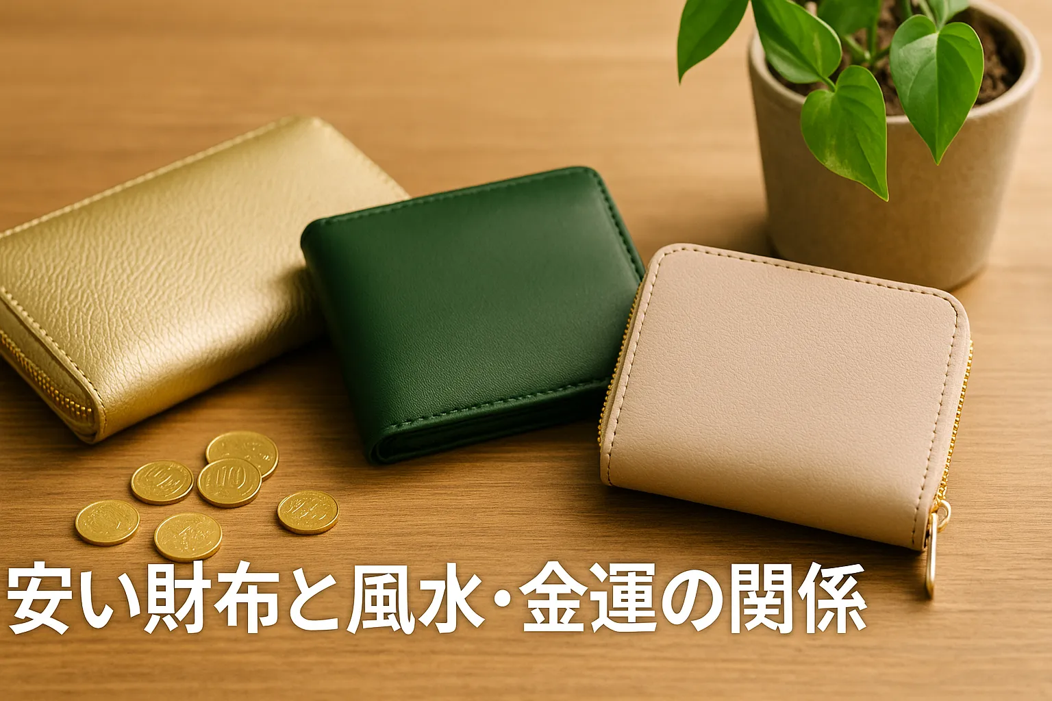 安い財布と風水・金運の関係.webp