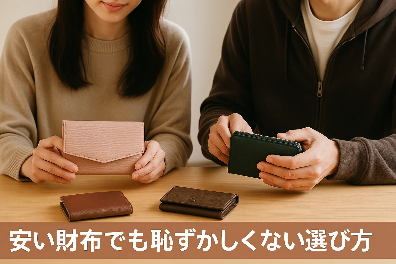 まとめ｜安い財布でも恥ずかしくない選び方とは？.webp