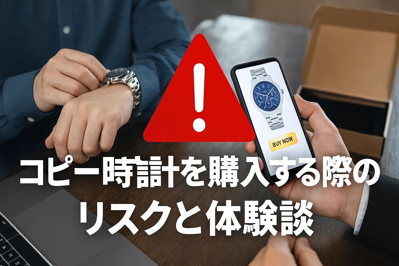 4. コピー時計を購入する際のリスクと体験談.webp
