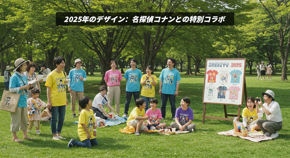 2025年のデザイン：名探偵コナンとの特別コラボ