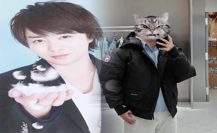 カナダ グース 迷彩 コーデ