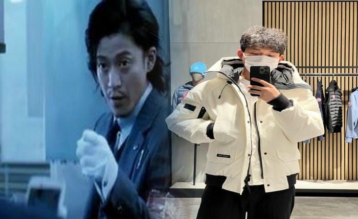 カナダ グース 雪山