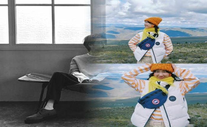 カナダ グース の 偽物