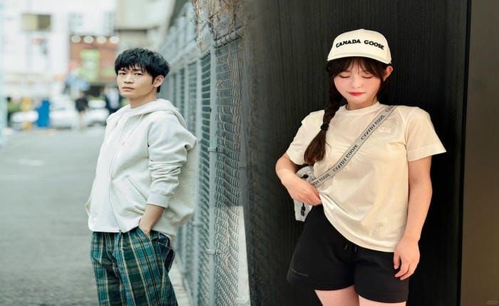 カナダ グース 黒 ワッペン