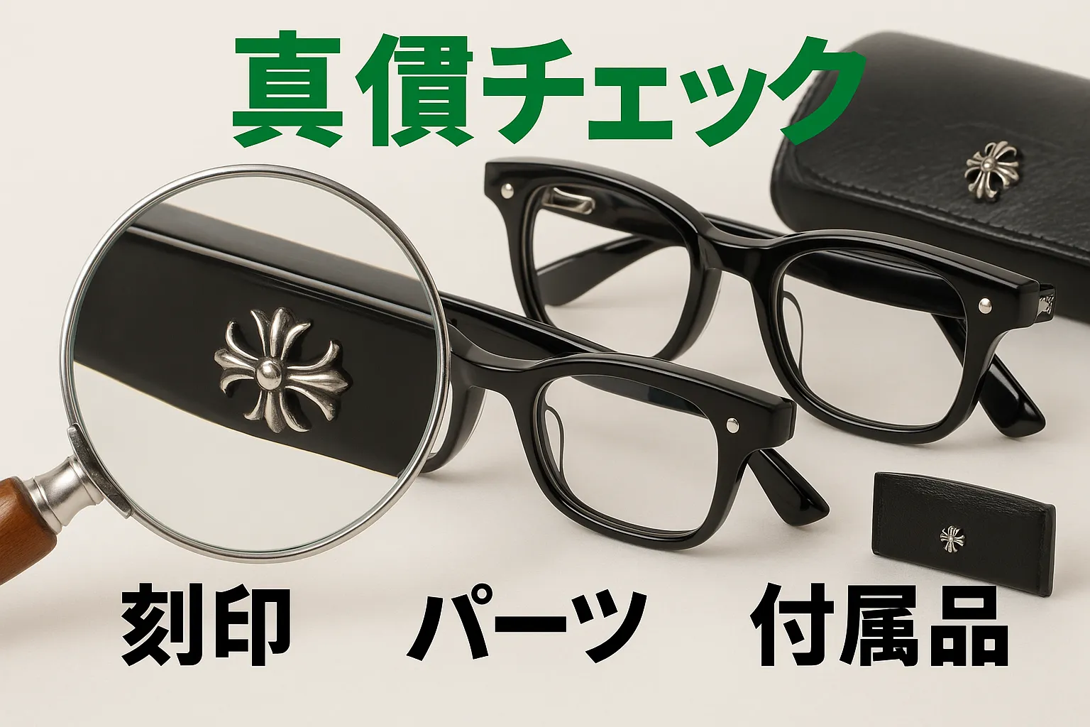 8. 偽物の見分け方：刻印・パーツ・付属品チェック.webp