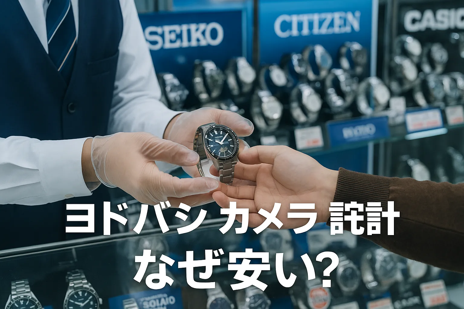 【2025年最新版】ヨドバシ カメラ 時計 なぜ 安い？.webp