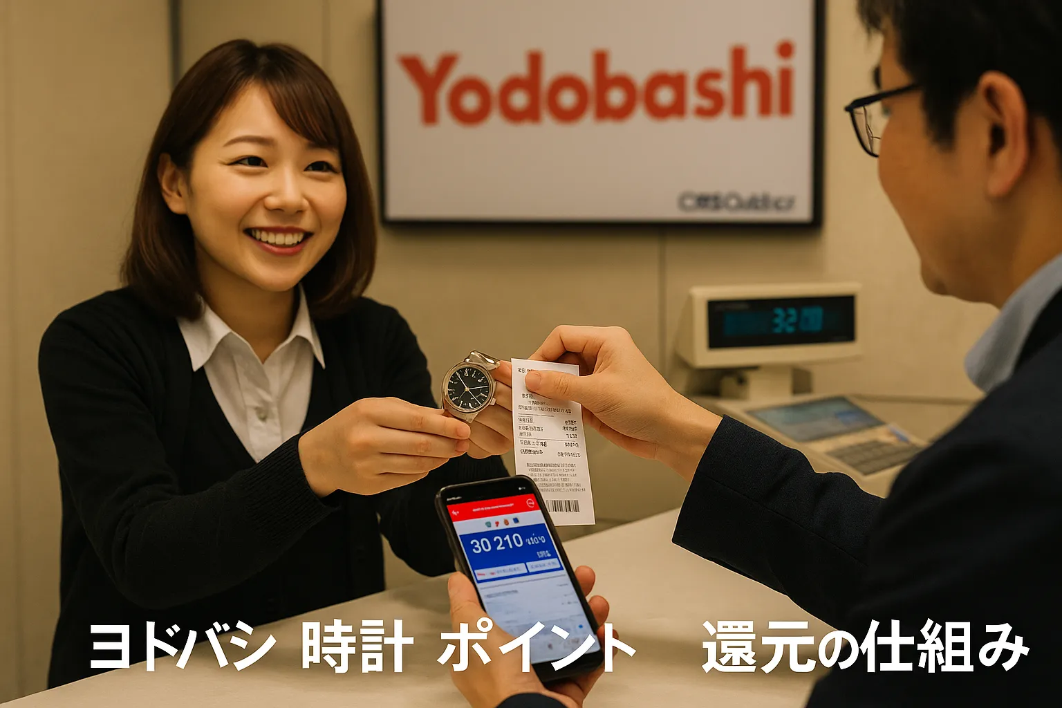 ④ ポイント還元と実質価格：ヨドバシ 時計 ポイント 還元の仕組み.webp