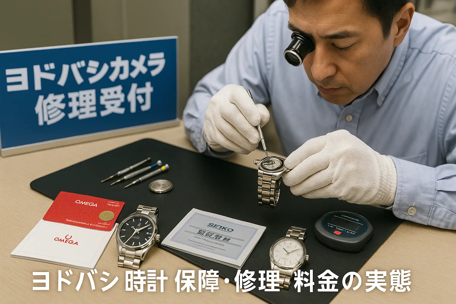 ③ 正規保証・修理体制：ヨドバシ 時計 保障・修理 料金の実態.webp