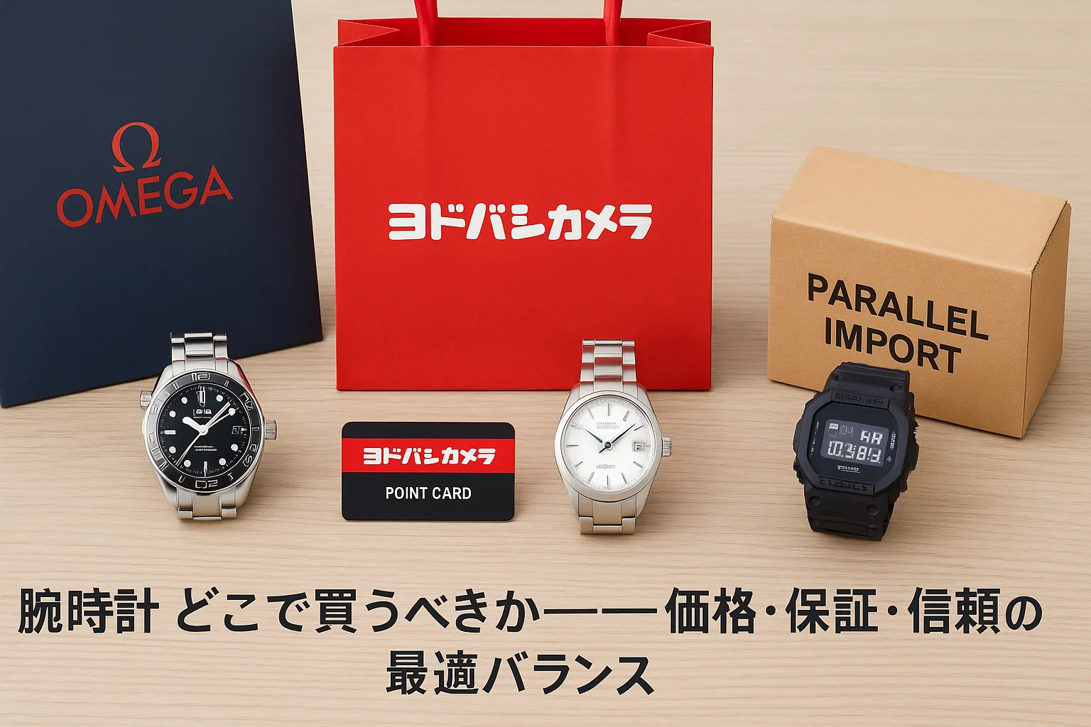 ⑧ 総括：腕時計 どこで買うべきか──価格・保証・信頼の最適バランス.webp