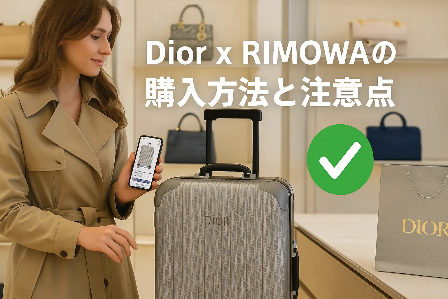 4. Dior x RIMOWAの購入方法と注意点.webp