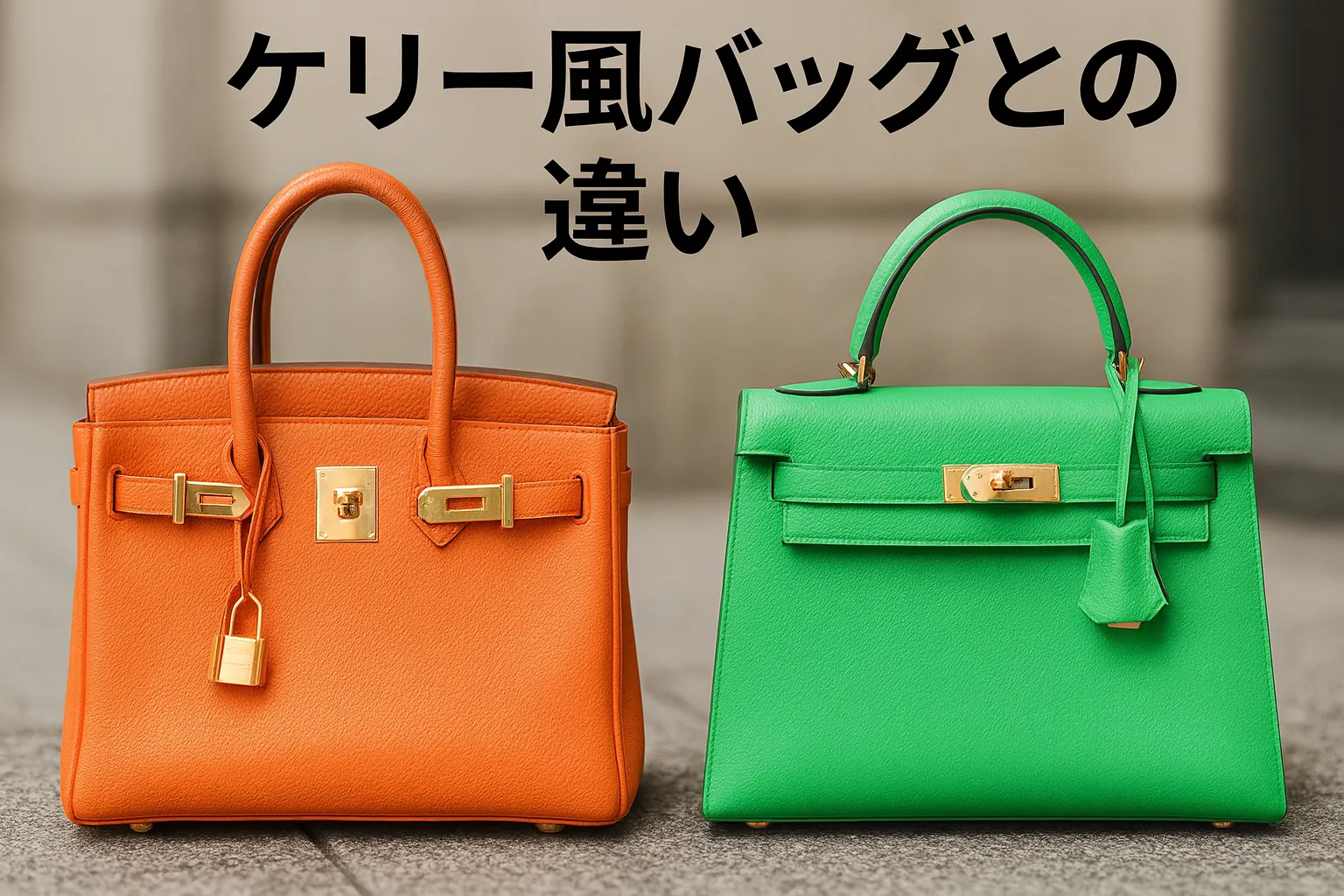 2.ケリー風バッグとの違い.webp
