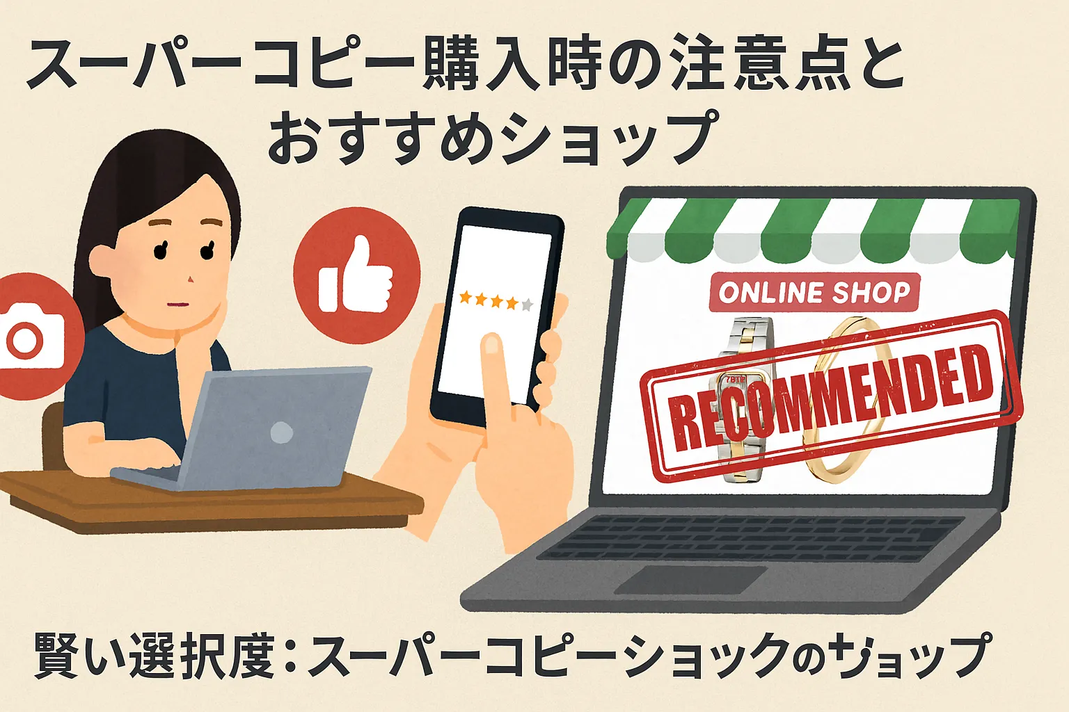 スーパーコピー購入時の注意点とおすすめショップ.webp
