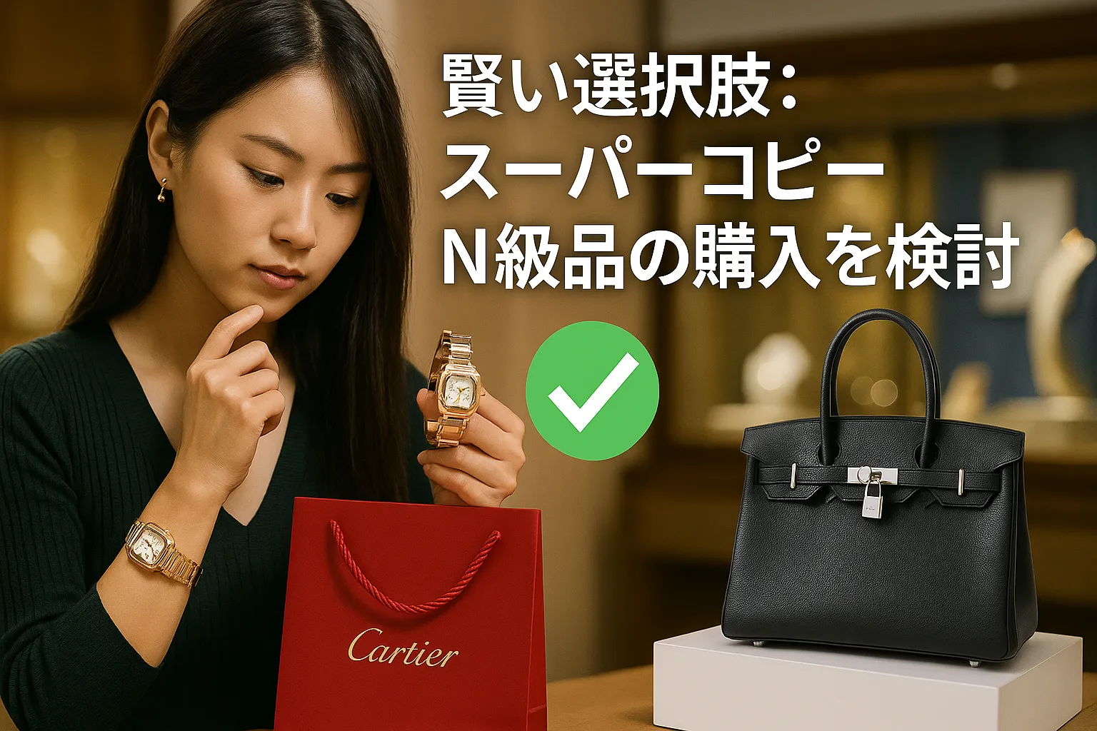 賢い選択肢：スーパーコピーN級品の購入を検討.webp
