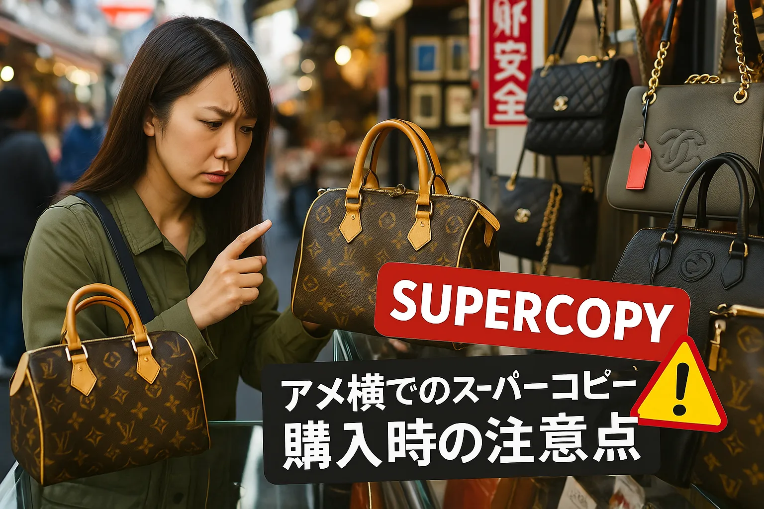 4. アメ横でのスーパーコピー購入時の注意点.webp