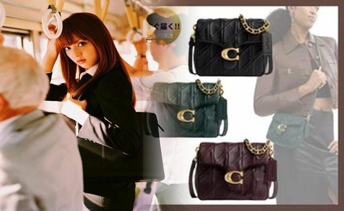 coach デニム トート バッグ