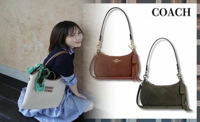 coach ショルダー バッグ 赤