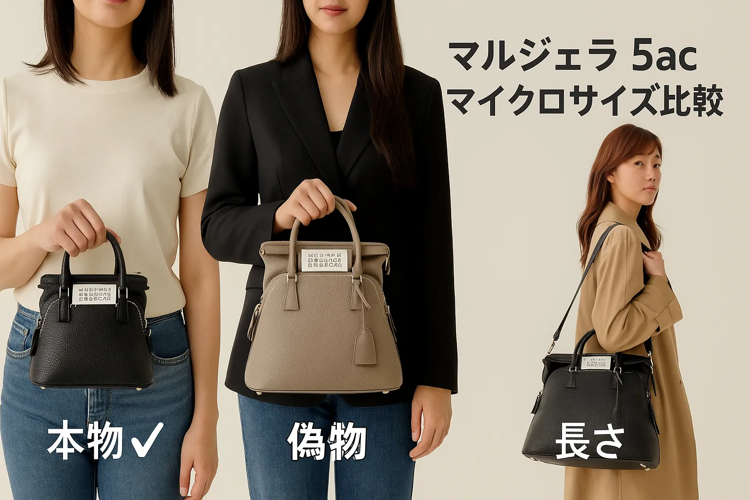 マルジェラ 5ac マイクロサイズ比較.webp