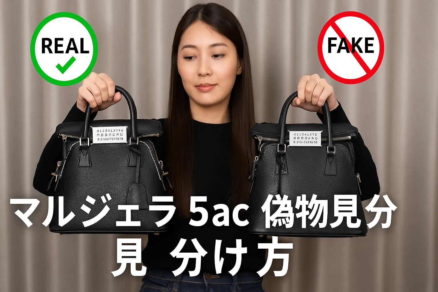 マルジェラ 5ac 偽物 見分け方.webp